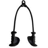 Ergonomic Triceps Rope Pull Down With Anti-Slippery Natural Rubber Grip For More Muscle Fibers-Gym Rope For Push Downs
