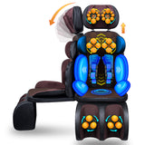 Full Body Electric Vibrating Massage Cushion Neck Back Waist Hip Leg Heating  Massage Muscle Stimulator Massage Chai