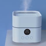 Aromatherapy Air Purifier For Home H13 HEPA Air Cleaner Air Humidifier Aroma Diffuser Negative Ion Generator Colorful Light