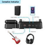 Muslady MU100 Guitar Multi-effects Processor Electric Guitar Effect Pedal Supports 180s Loop Recording Tuner Tap Tempo Rhythm