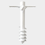 Beach Umbrella Stand ABS Ground With 5-Tier Screw Holder Tool Outdoor Rain Gear Parasol Garden Spike Portable Sand Anchor