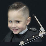 1Pcs Foldable Combs Hair Trimmer Comb Brush &amp; 1Set Stainless Steel Ear Nose Trimmer Razor