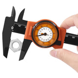 0-150mm Metric Plastic Band Watch Caliper 0-6" Plastic Vernier Caliper Plastic Caliper