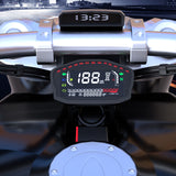 LCD Color Screen Motorcycle Odometer Multi-functional Instrument Oil Gauge Digital Backlight Motor Speedometer For Honda Yamaha
