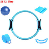 5 Pcs Set Magic Ring for Sports Home Fitness Yoga Circle Leg Arm Muscle Trainer Pilates Circle Exercise Workout Gym Bodybuilding