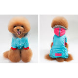 Warm Dog Clothes For Small Dog Windproof Winter Pet Dog Coat Jacket Padded Clothes Puppy Outfit Vest Yorkie Chihuahua Clothes 35