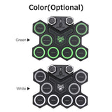 USB Portable Roll Up Drum Kit Silicone Electronic Drum Sets with Foot Pedal &amp; Drumsticks Built-in Battrey for Beginners