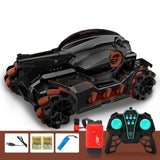 2.4G Water Bomb RC Tank 4WD Gesture Sensing Water Bomb Stunt Drift Tank Light Music Off Road Car Model Kid Toy Boy Birthday Gift