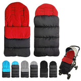 Baby Stroller Seat Liners Sleeping Bag Windproof Warm Stroller Liner Car Seat Cushion Child Cart Mat Baby Stroller Accessories