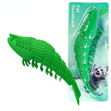 Silicone Mint Cat Toy Pet Catnip Soft Teeth Toothbrush Chew Cats Toys Molar Stick Teeth Cleaning Kitten Pet Products accessories