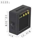 Portable Mini Guitar Bass Amplifier Guitarra AMP 5W Speaker Clip-On Guitar Parts Accessories for Acoustic Electric Guit