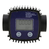 Electronic Digital Flowmeter Turbine Flow Meter Liquid Water Meter Fuel Meter Gas Die-sel Fuel Oil Flowmeter LCD Display