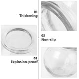 6Pcs Chinese Cuppings Glass Cupping Therapy Set Cupping Therapy Device Cupping Cups Massage Fire Glass Cupping Helath Care