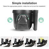 Stroller Cup Holder Multi-functional Baby Bottle Mobile Phone Storage ABS Plastic Adjustable Universal Baby Stroller Accessories
