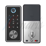 Remote fingerprint password password lock TTLOCK auxiliary lock indoor wooden door smart card door lock