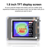 AMG8833_CP 1.8 Inch TFT Display Simple Portable Infrared Thermal Imager Temperature sensors Maximum Minimum Temperature