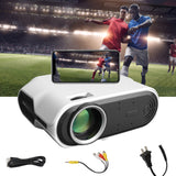 Projector with WiFi and Bluetooth 4K 1080P Projector 8000Lumen  Big Screen and Max 300'' Display Outdoor Projector