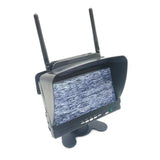 7 inch FPV 8CH IPS High-definition Bright Monitor 1024*600 Resolution For RC Drone Airplane Long Range With Antennas Quadcopter