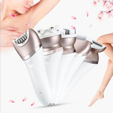 Electric Epilator Women Shaver Female Body Hair Removal Razor Trimmer Facial Depilation Machine Armpits Waterproof for Women