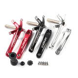 Litepro LP Aluminum Alloy Foldable Bike Crank 170 Mm  BCD 130mm  Folding Bike Crankset Tooth Plate Bike Crankset Mtb Parts