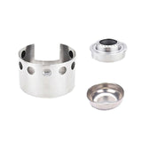 Windproof Alcohol Stove Lightweight Folding Safe Portable Alcohol Furnace With Alcohol Stove For Outdoor Camping Backpacking