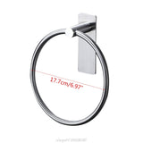 Towel Ring Adhesive for Hanging Towels Matte Premium Adhesive Hang Bathrooms Sticky Hangers Without Nails M23 21 Dropship