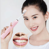 Electric Toothbrush Rechargeable Black White Sonic Teeth Brush Oral Hygiene IPX7 Waterproof with Replacement Brush Head Gift
