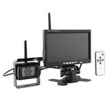 7 Inch Car Monitor Screen Rear View Camera For Truck Bus  TFT Rear View Monitor 12V-24V Display 2.4G 12V-24V Wireless