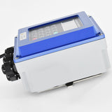 TUF-2000B Ultrasonic Flow Meter DN50Mm-DN700mm Wall Mounted Type Ultrasonic Liquid Flowmeter IP67 Protection Transducer,EU Plug