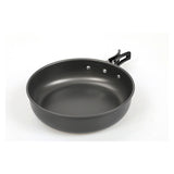 200x55mm Camping Cooking Pot Outdoor Portable Frying Pan Small Frying Pan Picnic Cooker Non-stick Pan Picnic Tableware