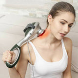 Handheld Electric Body Heated Massager Stick Infrared Body Neck Back Massage Waist Cervical Massager Hammer Vibration Relaxation