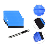 6 Pcs Scraper Professional Premium Durable Prime Tool Equipment Squeegee for Car Film