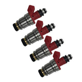 Set of 4 New Fuel injectors Replacement Compatible with Nissan D21 Pickup