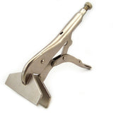10 inch Heavy duty Locking Pliers wrench Adjustable Flat Head Grip Vise for Wood Locator welding clamp Clips repair hand tools