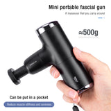 Mini Massage Gun Mini Size Massagers Muscle Massage Gun for Athletes Rechargeable Percussion Portable Handheld Fascial Gun