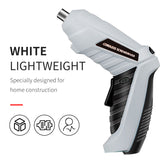 47pcs 3.6V Electric Screwdriver Set Portable Repair Screwdriver Cordless Drill Power Tool Mini Home Furniture Installation