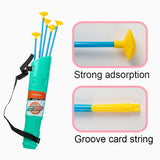 Child Boy Shooting Simulation Bow and Arrow Set Toy Parent-child Interaction Outdoor Role Playing Birthday Gift Archery Toy