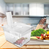 For Sous Vide Rack And 11L Sous Vide Cooker Containers Sets Detachable Dividers Separator For Immersion Circulators