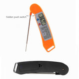 1PC Digital Display Folding Food Thermometer Probe Barbecue Thermometer Kitchen Barbecue Electronic Water Thermometer Wholesale