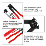 For Exhaust Pipe Fuel Filter Hand Installer Tool Car Banding Hand Tool Kit Car Repairs Kits CV Joint Boot Clamp Pliers Durable