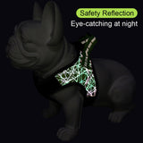 Pet Dog harness Reflective nylon For large small dogs cats chest strap collars chihuahua husky Training Walking dog supplies