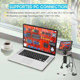 7-inch LCD Digital Microscope 1200X Magnification Portable Rechargeable Microscope Video Camera Microscope with Remote Control