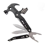 Stainless Steel Claw Hammer Pocket Multifunctional Pliers Tool Gear Outdoor Survival Camping Hunting Tactical Defense Equipment