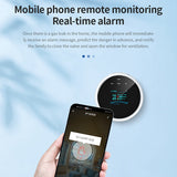 Tuya Wifi Smart Gas Alarm Natural Gas Alarm Sound And Light Networking