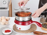220V 1.5L Household Electric Cooking Machine Multi Cooker Non-stick Electric Frying Pan Pot Mini Multifunctional Rice Cooker