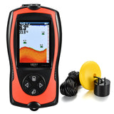 FF1108-1CT Portable Fish Finder 100M/300FT Depth Fish Alarm Wired Fish Detector Waterproof Echo Sounder Sonar Fish