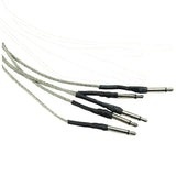 15 Pcs Bendable Acoustic Guitar Transducer Sensitivity Piezo Bridge Pickup Cable