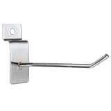 25 x Slatwall Single Hook Pin Shop Display Fitting Prong Hanger