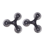 1 Pair Stair Climbing Shopping Cart Replacement Wheels Trolley Casters for Shopping Laundry Cart Household Hardware