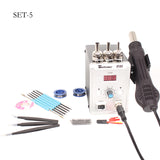 858D Soldering Station LED Digital Display Adjustable Temperature 110V 220V BGA Rework SMD SMT Soldering Repair Tool